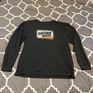 Poly Cotton XL long sleeve hunting tee